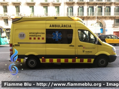 Mercedes-Benz Sprinter III serie
España - Spagna
SEM Sistema de Emergencias Médicas
Generalità de Catalunya
Parole chiave: Mercedes-Benz Sprinter_IIIserie