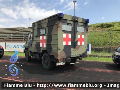 Iveco VM90
Esercito Italiano
Sanità Militare
Automezzo Versione Ambulanza Militare
Multinational CIMIC Group Motta di Livenza (TV)
EI CG 400
Parole chiave: Iveco VM90 Ambulanza EICG400