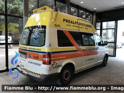 Volkswagen Transporter T5
Prealpi Soccorso Vittorio Veneto (TV)
Ambulanza convenzionata
SUEM 118 TrevisoEmergenza
"474"
Parole chiave: Volkswagen Transporter_T5 Ambulanza