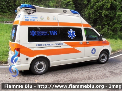 Volkswagen Transporter T5
Croce Bianca Canazei (TN)
Allestimento Ambulanz Mobile
Parole chiave: Volkswagen Transporter_T5 Ambulanza