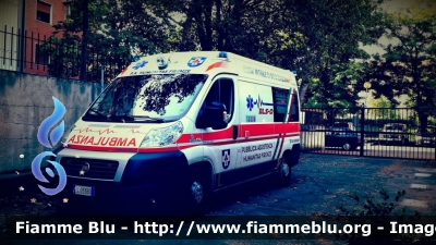 Fiat Ducato X250
Pubblica Assistenza Humanitas Firenze
Settore Sanitario
Allestita CEVI
 F6 - Δ13
Parole chiave: Fiat Ducato_X250 Ambulanza