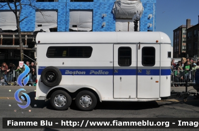 Horse Trailer
United States of America-Stati Uniti d'America
 Boston MA Police Department
