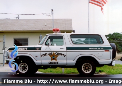 Ford Bronco
United States of America - Stati Uniti d'America
Pinellas County Sheriff FL
