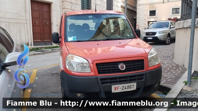 Fiat Doblò II serie
Comando Provinciale di Roma
Scuol Centrali Antincendi
di Roma Capannelle
VF 24867
Parole chiave: Fiat Doblò IIserie VF24867