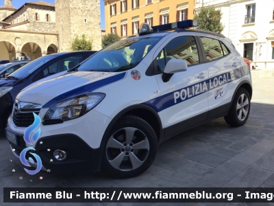 Opel Mokka
Polizia Municipale 
Comune di Pescorocchiano (RI)
Codice Automezzo: 01
POLIZIA LOCALE YA 244 AC
Parole chiave: Opel Mokka POLIZIALOCALEYA244AC