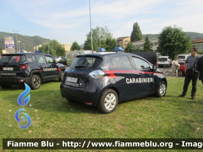 Renault Zoe
Carabinieri
Allestimento Focaccia 
CC DP 875
Parole chiave: Renault Zoe CCDP875