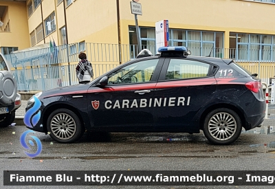 Alfa-Romeo Nuova Giulietta restyle
Carabinieri 
Nucleo operativo e Radiomobile
Comando di Compagnia Cittaducale (RI)
Allestita NCT Nuova Carrozzeria Torinese
Decorazione Grafica Artlantis
CC DR 018
Parole chiave: Alfa-Romeo Nuova_Giulietta_restyle CCDR018