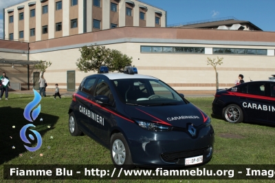 Renault Zoe
Carabinieri
Allestimento Focaccia 
CC DP 875
Parole chiave: Renault Zoe CCDP875