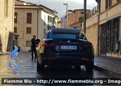 Alfa Romeo Nuova Giulia
Carabinieri
Nucleo Operativo Radiomobile
Allestimento FCA
CC EE 296
Parole chiave: Alfa_Romeo Nuova_Giulia CCEE296