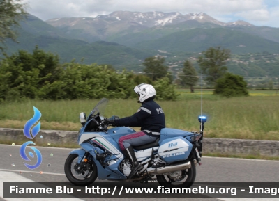 Yamaha FJR 1300 II serie
Polizia di Stato
Polizia Stradale
Allestimento Elevox
POLIZIA G3081
In Scorta al Giro d’Italia
Moto “12”
Parole chiave: Yamaha FJR_1300_IIserie POLIZIAG3081 Giro_D_Italia_2021