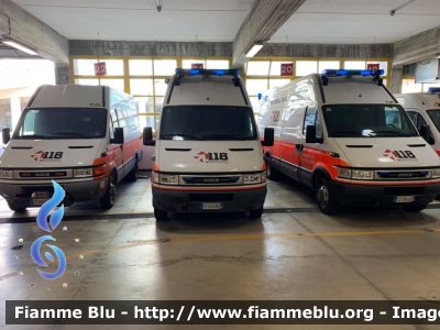 Iveco Daily III serie
118 Regione Emilia Romagna
Azienda USL di Bologna
Trasporto Materiali Maxiemergenze
Allestimento Vision
Automezzo "BO0014"
Parole chiave: Iveco Daily_IIIserie Ambulanza