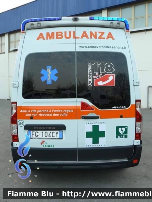 Renault Master IV serie restyle
Croce Verde Alessandria
Allestimento Aricar
Parole chiave: Renault Master_IVserie_restyle Ambulanza