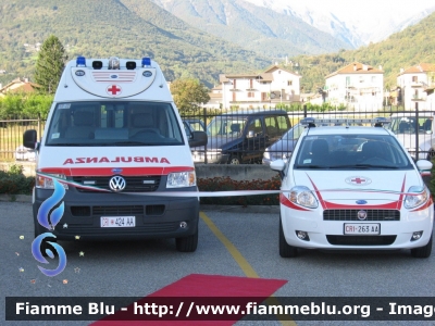 Volkswagen Transporter T5 
Croce Rossa Italiana 
 Comitato Locale di Domodossola
CRI 424AA
Parole chiave: Piemonte (VB) Ambulanza Volkswagen Transporter_T5 CRI424AA