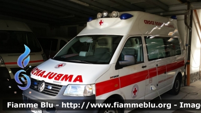 Volkswagen Transporter T5 
Croce Rossa Italiana
Comitato Locale di Domodossola
Allestita Bollanti
Parole chiave: Piemonte (VB) Ambulanza Volkswagen Transporter_T5