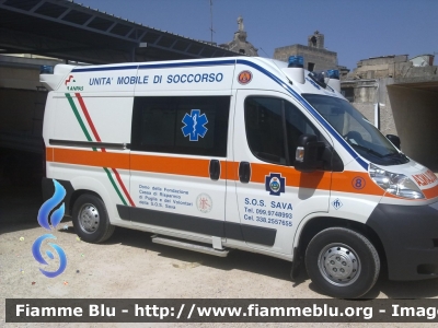 Fiat Ducato X250
S.O.S. Sava
Allestimento Mariani Fratelli
Parole chiave: Fiat Ducato_X250 Ambulanza