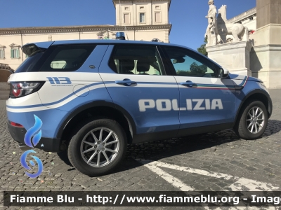 Land-Rover Discovery Sport
Polizia di Stato
POLIZIA M1306
