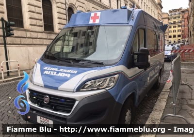 Fiat Ducato X290
Polizia di Stato
Servizio Sanitario
Allestita Boneschi
POLIZIA M2209

Parole chiave: Fiat Ducato_X290 POLIZIAM2209