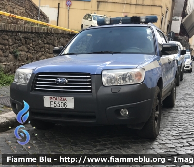 Subaru Forester IV serie
Polizia di Stato
Reparto Prevenzione Crimine
POLIZIA F5506
Parole chiave: Subaru Forester_IVserie POLIZIAF5506