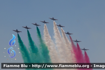 Aermacchi MB339PAN
Aeronautica Militare Italiana
313° Gruppo Addestramento Acrobatico
Inizio Stagione Acrobatica 2019
Parole chiave: Aermacchi MB339PAN