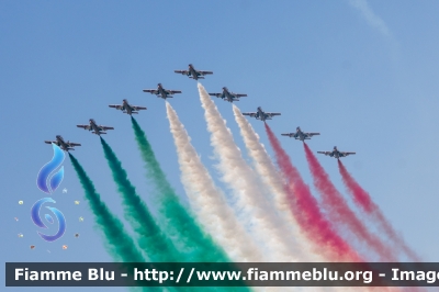 Aermacchi MB339PAN
Aeronautica Militare Italiana
313° Gruppo Addestramento Acrobatico
Inizio Stagione Acrobatica 2019
Parole chiave: Aermacchi MB339PAN