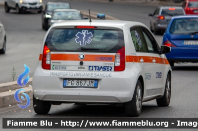 Skoda Citigo
Tra.Ser. Srl Roma
Trasporto Organi e Sangue
Allestimento Odone
Parole chiave: Skoda Citigo