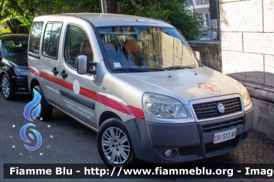 Fiat Doblò II serie
Croce Rossa Italiana
Cooperazione Internazionale e diffusione della pace
CRI 512 AB
Parole chiave: Fiat Doblò_IIserie CRI512AB