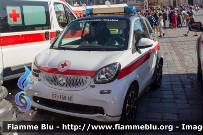 Smart ForTwo III serie
Croce Rossa Italiana
Comitato Provinciale di Roma
CRI 168 AE
Parole chiave: Smart ForTwo_IIIserie CRI168AE