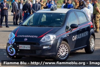 Fiat Punto VI serie
Carabinieri
Polizia Militare presso Aeronautica Militare
Pratica di Mare
AM CR 416
Parole chiave: Fiat Punto_VIserie AMCR416