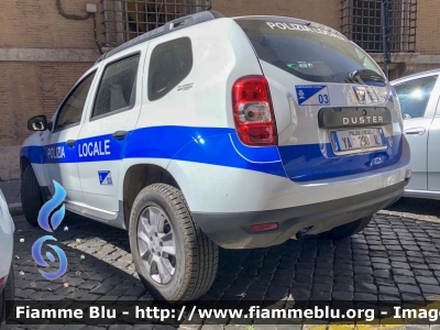 Dacia  Duster 
Polizia Locale 
Comune di Campagnano di Roma  (RM)
POLIZIA LOCALE YA 290 AL
Parole chiave: Dacia Duster POLIZIALOCALEYA290AL