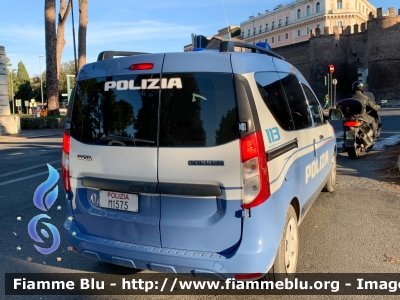 Dacia Dokker
Polizia di Stato
Unità Cinofile
Allestimento Focaccia
Decorazione Grafica Artlantis
POLIZIA M1575
Parole chiave: Dacia Dokker POLIZIAM1575