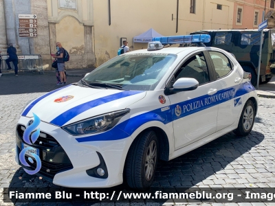 Toyota Yaris Hybrid IV serie
Polizia Roma Capitale
Allestimento Elevox
Parole chiave: Toyota / Yaris_Hybrid_IVserie