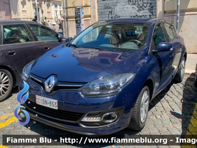 Renault Megane III serie restyle
Carabinieri
Comando Carabinieri Unità per la tutela Forestale, Ambientale e Agroalimentare
CC DN 853
Parole chiave: Renault / / / / / / / Megane_IIIserie_restyle / / / / / / / CCDN853