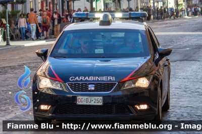 Seat Leon III serie
Carabinieri
Nucleo Operativo Radiomobile
Allestita NCT Nuova Carrozzeria Torinese
Decorazione Grafica Artlantis
CC DJ 250
Parole chiave: Seat Leon_IIIserie CCDJ250