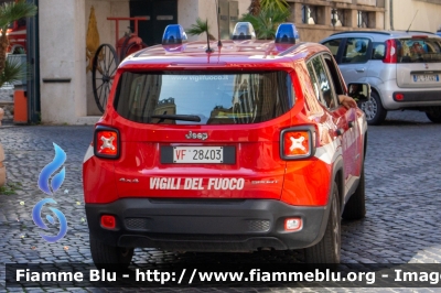 Jeep Renegade
Vigili del Fuoco
Comando Provinciale di Roma
VF 28403
Parole chiave: Jeep Renegade VF28403