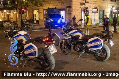 Yamaha MT-07 Tracer
Polizia Roma Capitale
Nucleo Radiomobile
Parole chiave: Yamaha MT-07_Tracer