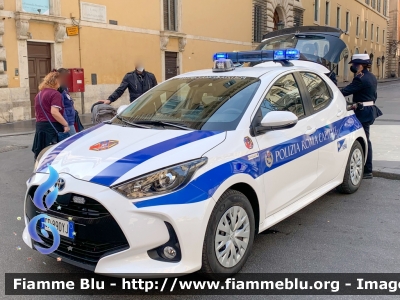 Toyota Yaris Hybrid IV serie
Polizia Roma Capitale 
Allestimento Elevox
Parole chiave: Toyota Yaris_Hybrid_IVserie