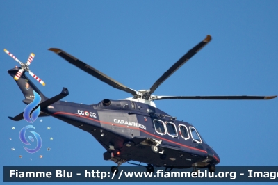 Agusta Westland AW139
Carabinieri
Raggruppamento Aeromobili
Centro Elicotteri di Pratica di Mare (RM)
Fiamma 02
Parole chiave: Agusta_Westland / AW139 / CC02