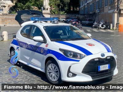 Toyota Yaris Hybrid IV serie
Polizia Roma Capitale
Allestimento Elevox
Parole chiave: Toyota / Yaris_Hybrid_IVserie