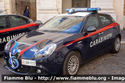 Alfa Romeo Nuova Giulietta restyle
Carabinieri
Pattuglia Mobile di Zona
Allestita NCT Nuova Carrozzeria Torinese
Decorazione Grafica Artlantis
CC DV 117
Parole chiave: Alfa-Romeo Nuova_Giulietta_restyle CCDV117