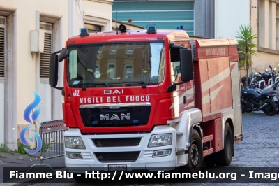 Man TGS 18.320 I serie
Vigili del Fuoco
Comando Provinciale di Roma
Distaccamento Cittadino Tuscolano II
AutoBottePompa allestimento Bai
VF 27536
Parole chiave: Man / TGS_18.320_Iserie / VF27536