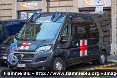 Fiat Ducato Maxi X290 
Carabinieri 
Reggimento Corazzieri 
Ambulanza Allestimento Orion 
CC EA 130
Parole chiave: Fiat / / / Ducato_Maxi_X290 / / / Ambulanza / / / CCEA130