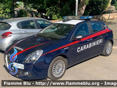 Alfa Romeo Nuova Giulietta restyle
Carabinieri
Pattuglia Mobile di Zona
Allestimento NCT Nuova Carrozzeria Torinese
Decorazione Grafica Artlantis
CC DV 124
Parole chiave: Alfa-Romeo / Nuova_Giulietta_restyle / CCDV124