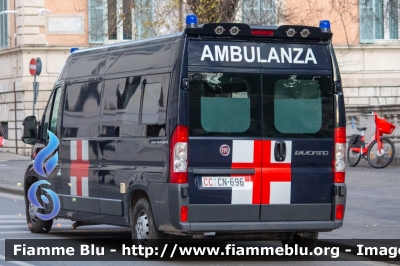 Fiat Ducato X250
Carabinieri
Reggimento Corazzieri
Servizio Sanitario
Allestita Odone
CC CN 696
Parole chiave: Fiat Ducato_X250 CCCN696