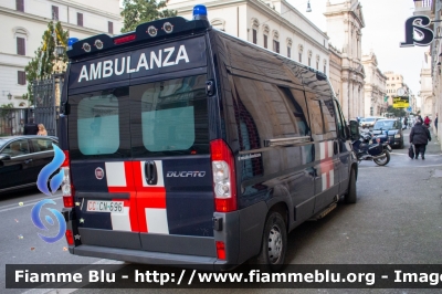 Fiat Ducato X250
Carabinieri
Reggimento Corazzieri
Servizio Sanitario
Allestita Odone
CC CN 696
Parole chiave: Fiat Ducato_X250 CCCN696