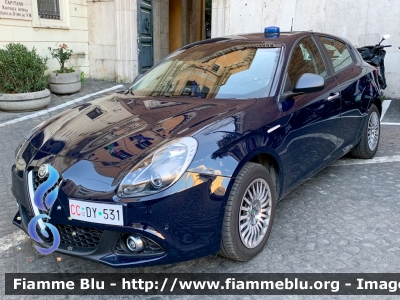 Alfa Romeo Nuova Giulietta restyle
Carabinieri
CC DY 531

Parole chiave: Alfa-Romeo Nuova_Giulietta_restyle CCDY531