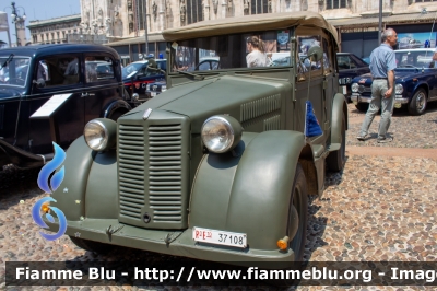 Fiat 508 C militare torpedo
Carabinieri
Veicolo storico
1939
R.o E.to 37108
(targa riprodotta)
ANC - Gruppo Auto Moto storiche dell'Arma
Pastrengo Verona
130° anniversario
Associazione Nazionale Carabinieri
Parole chiave: Fiat 508_C_militare_torpedo R.oE.to37108