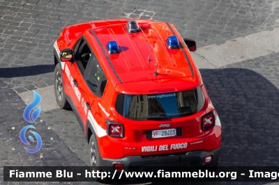 Jeep Renegade
Vigili del Fuoco
Comando Provinciale di Roma
VF 28403
Parole chiave: Jeep Renegade VF28403