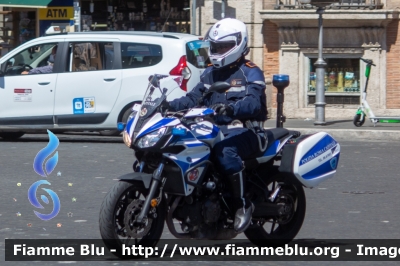 Yamaha MT-07 Tracer
Polizia Roma Capitale
Nucleo Radiomobile
Parole chiave: Yamaha MT-07_Tracer