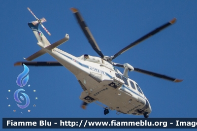 Agusta Westland AW139
Polizia di Stato
Servizio Aereo
I Reparto Volo - Roma
PS 112
Parole chiave: Agusta-Westland / AW139 / PS112