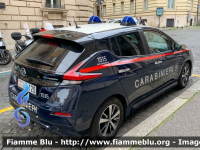 Nissan Leaf II serie
Carabinieri
Comando Carabinieri Unità per la tutela Forestale, Ambientale e Agroalimentare
allestimento Cita Seconda
CC ED 120
Parole chiave: Nissan / Leaf_IIserie / CCED120